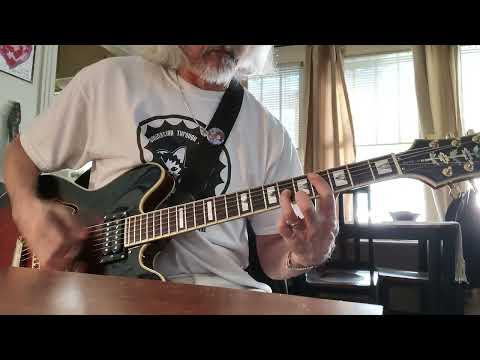"Pachuco Cadaver" by Captain Beefheart (Antennae Jimmy Semens' part) with Epiphone Sheraton