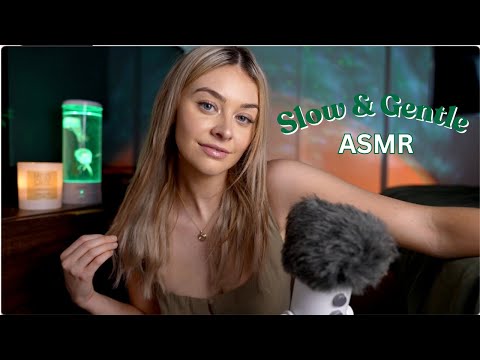 Soft & Gentle ASMR | Collarbone Tapping, Focus Exercises, Fabric Scratching etc.