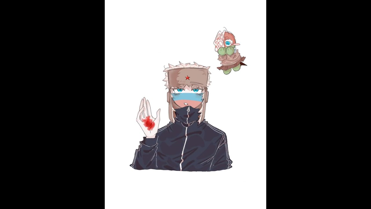 赤！！！！！意味不 #countryhumans #イラスト #カントリーヒューマンズ #カンヒュ