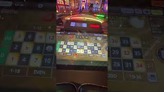 Playing Roulette, betting NUMBERS ONLY #roulette #gambling #casino