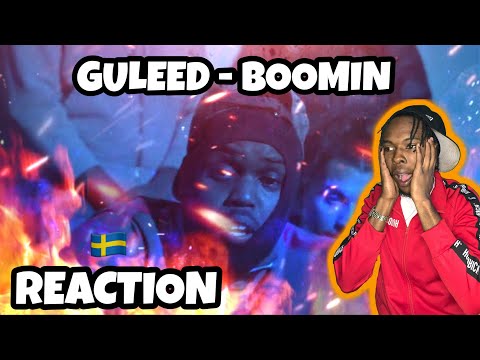 AMERICAN REACTS TO SWEDISH RAP! Guleed - Boomin (ENGLISH SUBTITLES)