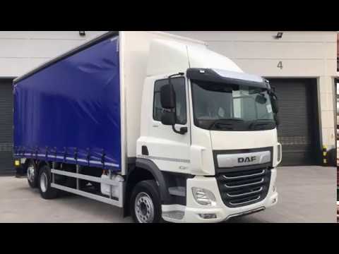DAF (2019) CF320 6 x 2 Rigid Curtainsider