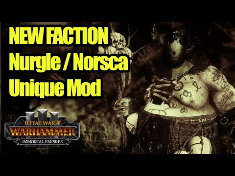 New UNIQUE Norsca Faction Mod - ROTBLOOD TRIBE - Immortal Empires - Total War Warhammer 3