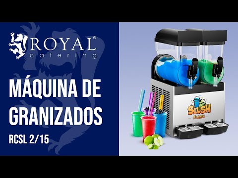vídeo - Máquina de granizados - 2 x 12 l