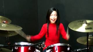 Download lagu Taja Ukai Aku - Rockschool - Drum Cover by Nur Amira Syahira mp3