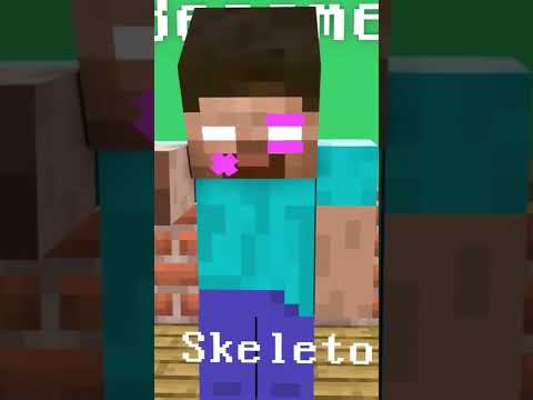 Minecraft Animation : Monster School : Challenge Become Dentist  | Short | Minecraft School | Trends