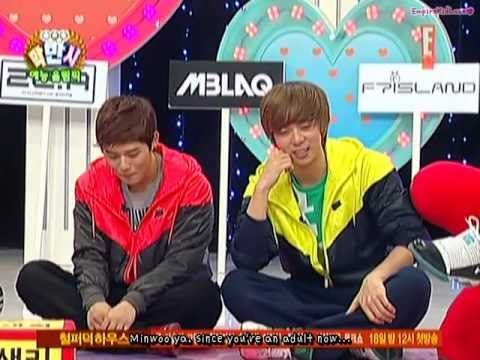 [100213][ENG] ZE:A Junyoung : on Minwoo's birthday...