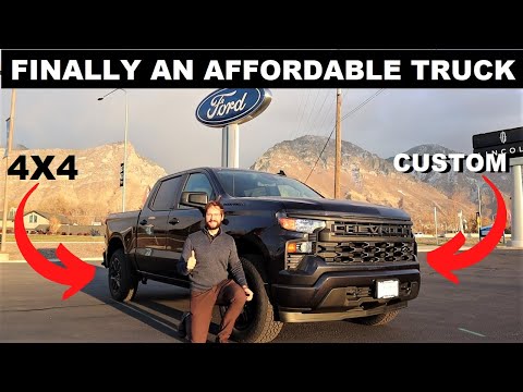 2023 Chevy Silverado 1500 Custom: This Is A Great Value!
