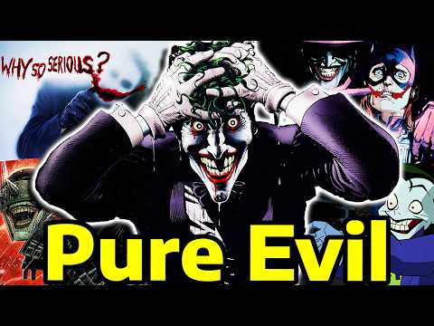 Why The Joker Is The MOST EVIL Villain Of All Time And It's Not Close