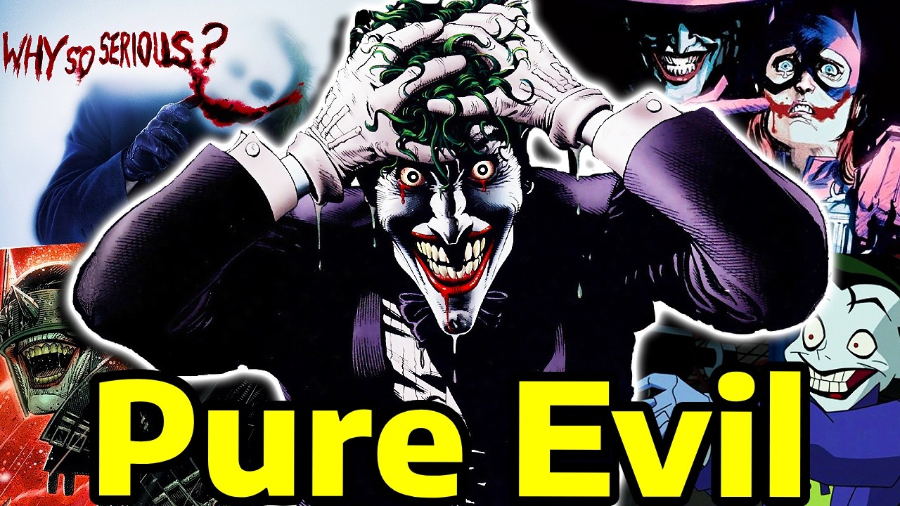 Why The Joker Is The MOST EVIL Villain Of All Time And It's Not Close