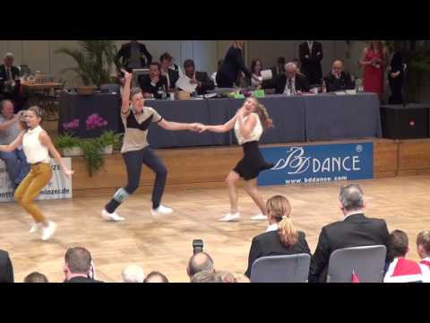 European Championship Boogie Woogie Stuttgart 2016, First Round Elian and Theresa