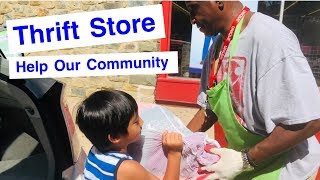 Donate Clothes at Thrift Store | Small Thing We Can Do to Help Out Our Community