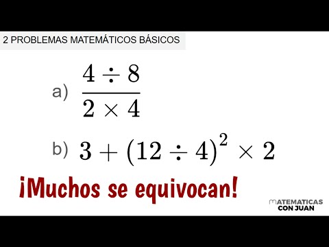 2 PROBLEMAS MATEMÁTICOS BÁSICOS QUE PUEDEN DAR PROBLEMAS