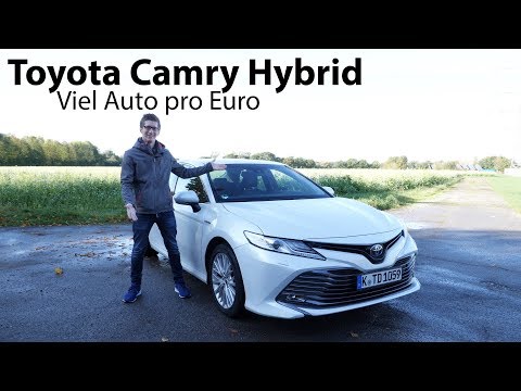2019 Toyota Camry Hybrid Executive Test / Besser als das teure Pendant - Autophorie