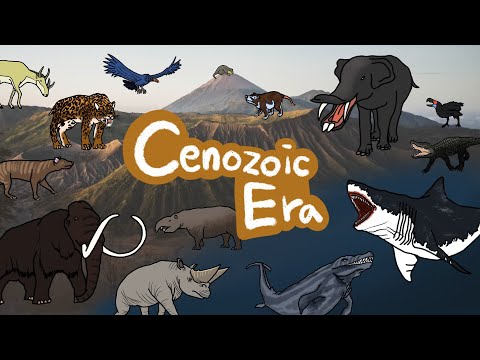 Cenozoic era animals | What kind of animals lived after dinosaurs ? | Kids Draw
