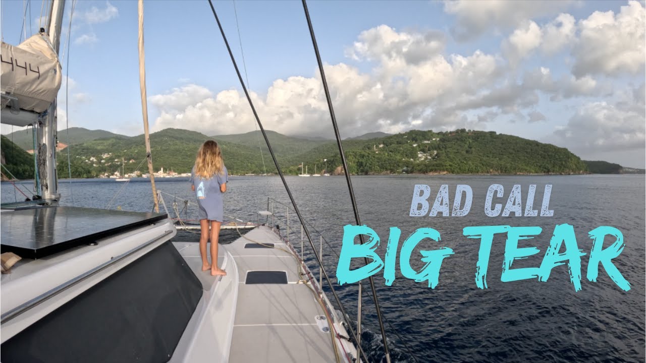We Left in the Wrong Weather… Then Ripped Our Sail!