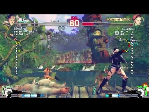 Daigo Umehara (Ryu) vs Osugi (Cammy) - AE2012 Endless Match *720p HD*