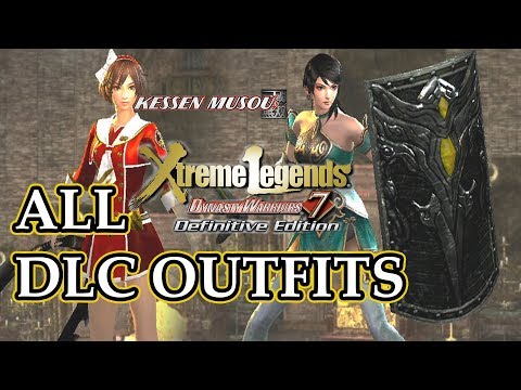 Dynasty Warriors 7 XL Definitive Edition: All Characters Outfits & DLC