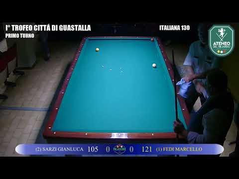 Fedi Marcello VS Sarzi Gianluca - I° Trofeo Città di Guastalla