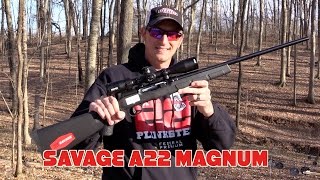 Video: Savage A22 Precision 22 LR 18 tum