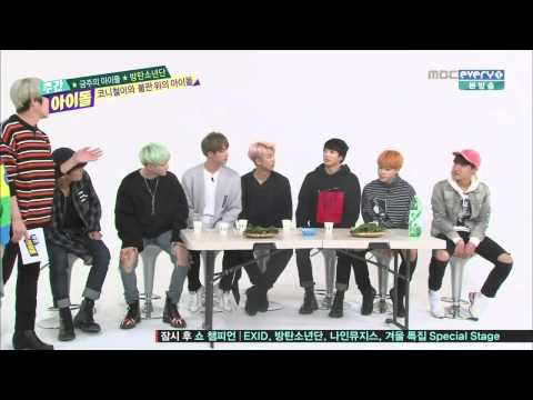 BTS DANCE TO EXID UP & DOWN @151216 weekly idol