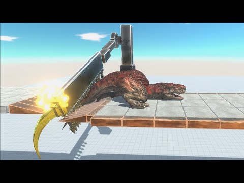 Escape From Epic Flame Spike Trap - Who Can Survival | Animal Revolt Battle Simulator ARBS
