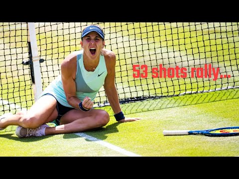 Top 20 LONGEST Rally Ever in WTA Tennis