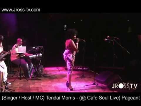 James Ross @ (Singer / MC / Host) Tendai Morris - "Cafe Soul Live" @ The Pageant - www.Jross-tv.com