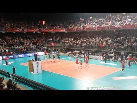 20150121 champions league volleyball: precura antwerpen - pge skra belchatow