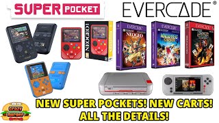 Evercade Showcase Vol 3 2025 ALL the Details - NEW Super Pockets, New Carts & More!