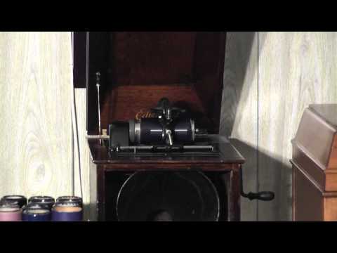 Edison blue amberol cylinder 2082 - Cross the Mason Dixon Line by the Premier Quartet