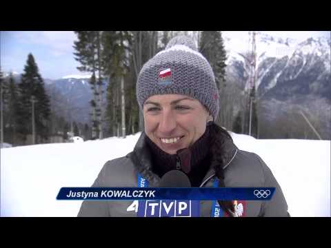 Justyna Kowalczyk o Kamilu Stochu (HD)