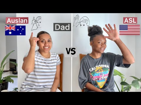 How to Sign Vs British in Auslan
