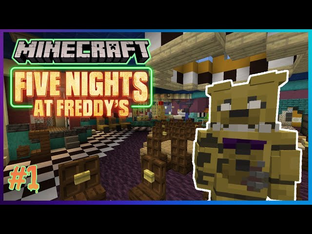 I Built The Five Nights At Freddy's MOVIE SET In Minecraft!