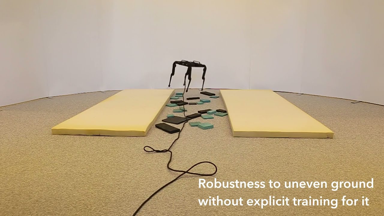 Model-free RL for Robust Locomotion Using Trajectory Optimization for Exploration