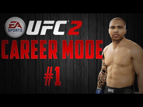 EA Sports UFC 2 Career Mode Walkthrough - Part 1 - Creating A Character And My First Career Fight
