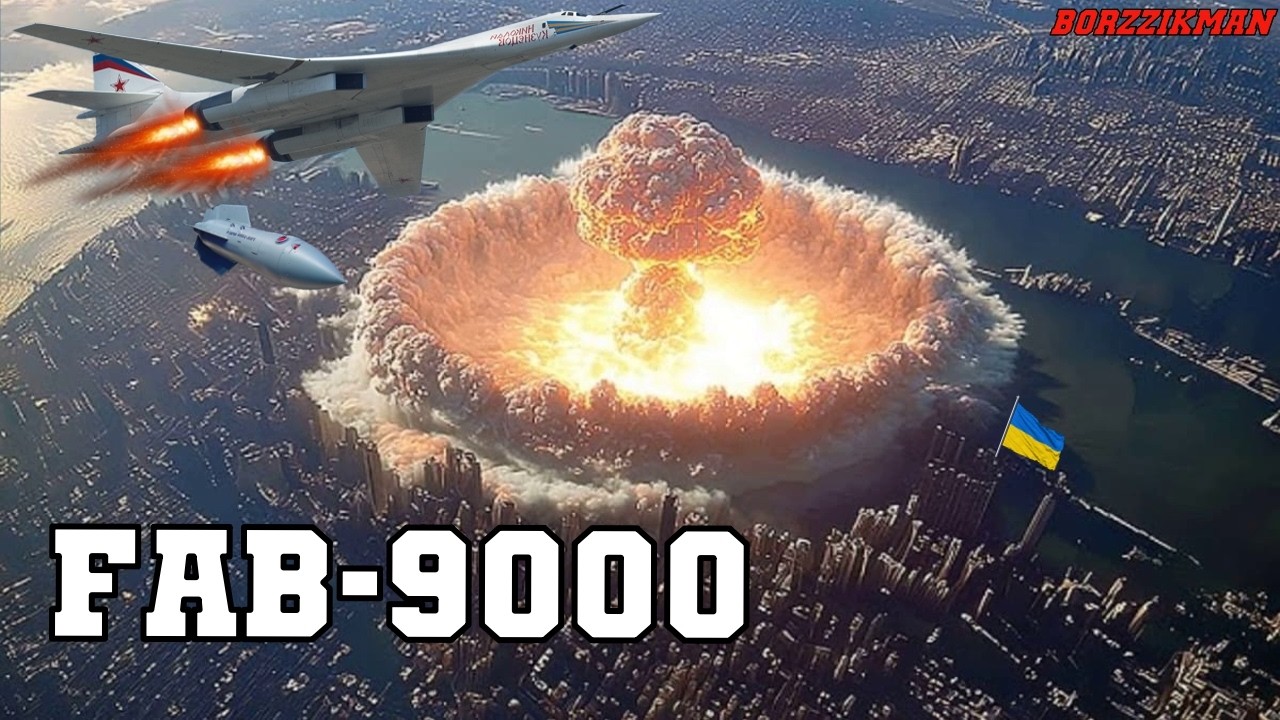 RUSSIA released the 'BEAST': FAB-9000 for the First Time Struck UKRAINE! The WEST is SHOCKED!