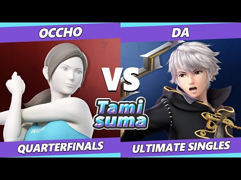 TAMISUMA 180 Quarterfinals - Occho (Wii Fit) Vs. DA (Robin) Smash Ultimate SSBU