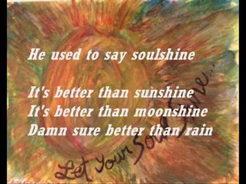 Soulshine + Lyrics - Allman Brothers Band