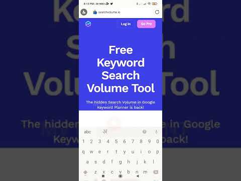 Free Keyword Research | Keyword Research | Search Volume #short #keywordresearch #keywords