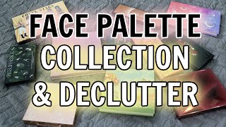 Let's take a look at my ENTIRE face palette collection!