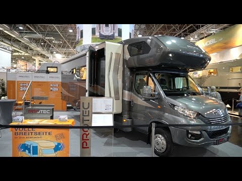PROTEC Q18 Slide-Outs Slideout Motorhome 2020 Walkaround Test Review Tour of Luxury Motorhomes