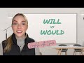 Will Vs Would English Grammar Made EASY