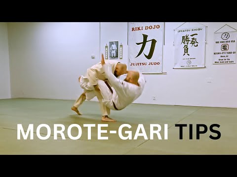 Morote-Gari Tips | Riki Judo Dojo — judo technique demonstration