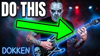 Dokken - Alone Again - Guitar Lesson by Mike Gross - How To Play - Tutorial