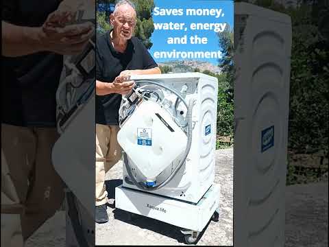 Water recycling washing machine, areas available for agents in UK, EU & USA