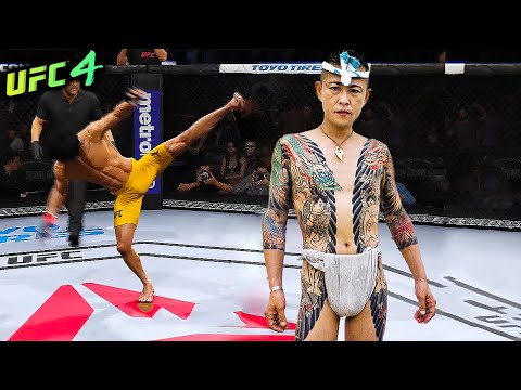 Bruce Lee vs. Killer Yakuza (EA sports UFC 4)