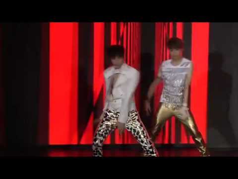 120401 EXO China Showcase - Kai + Lu Han "Time Control" Performance