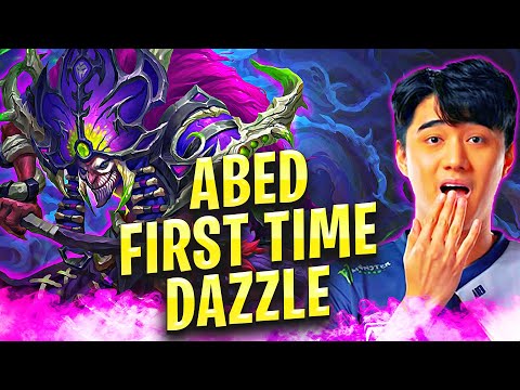 Abed first time Dazzle vs his teammate Crit with Earth Spirit | Must watch