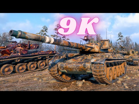 AMX 30 B  9K Damage 9 Kills World of Tanks Replays